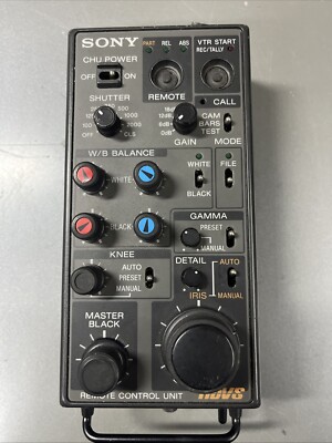 SONY HDCR-50 HD HDVS CAMERA REMOTE CONTROL PANEL Fernbedienung CCU