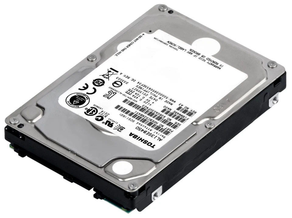 Hard Drive Toshiba AL13SEB450 450GB SAS-2 6Gbps 64MB 10.500U/Min 2.5'' Inch - Image 3 of 3