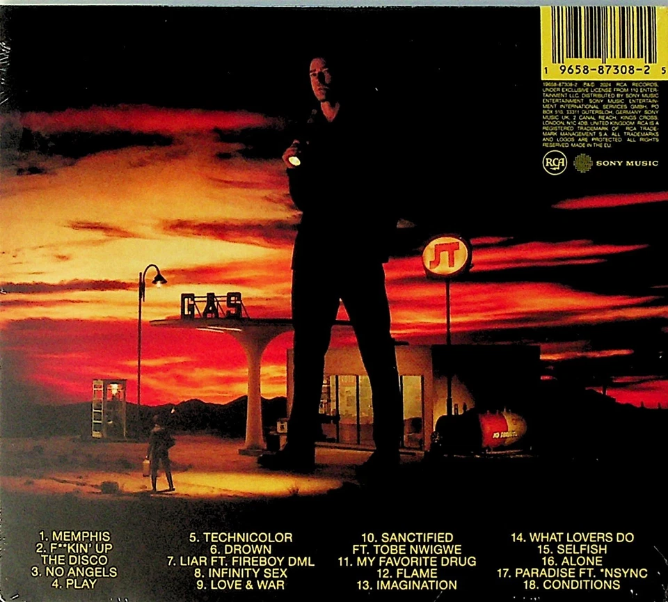 Justin Timberlake -Everything I Thought It Was CD *NEW -2024 (No Angels/Drown)  - Image 2 of 2