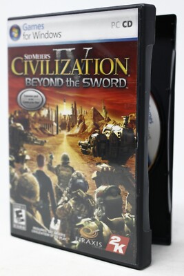 Sid Meier's Civilization IV: Beyond the Sword - PC - Strategy Game - W/ Manual