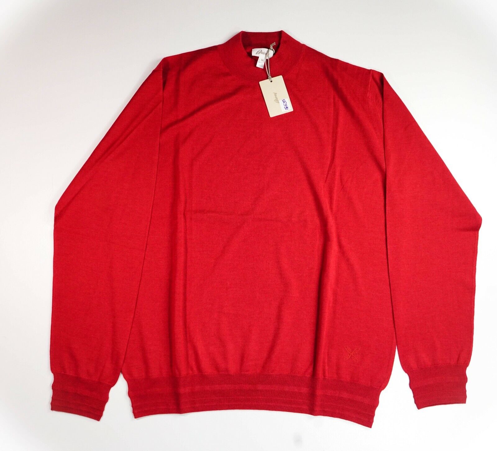 NEW 875,00 $ BRIONI Sweater Cashmere Silk Size 2XL Us 56 Eu AR635