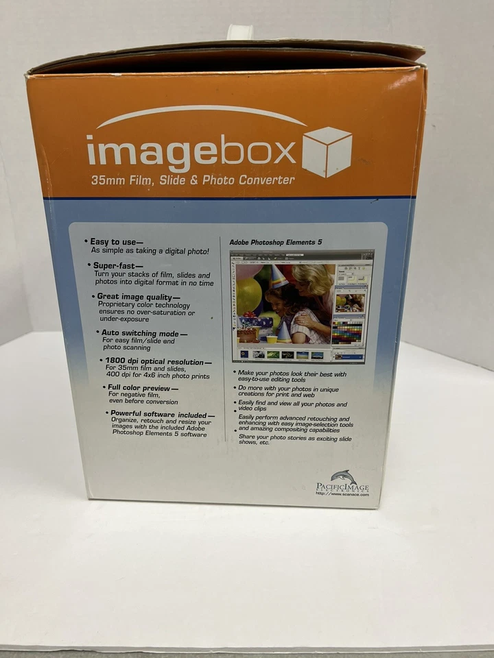 IMAGEBOX Pacific Image 35 mm Film, Slide & Photo Converter Pre-Owned NEW - Image 2 of 4