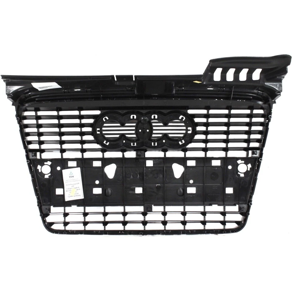 Front Gray Chrome Grille Assembly For 2005-2009 A4 S4 AU1200112 8E0853651J1QP - Image 4 of 4