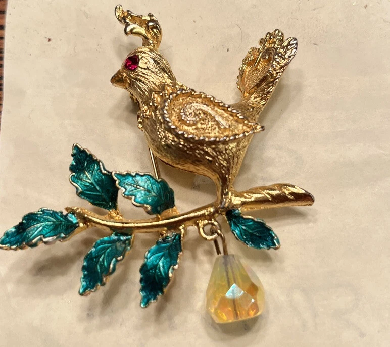 Vintage 2024 bird pin