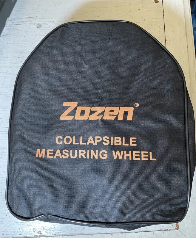 Zozen Measuring Wheel, Folding Portable Distance Measurement Wheel Profession...