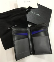 Paul Smith Credit Card Wallet Handcrafted In Spain Holds 8+ Credit Cards Paul Smith Credit Card Wallet Handcrafted In Spain Holds 8+ Credit Cards