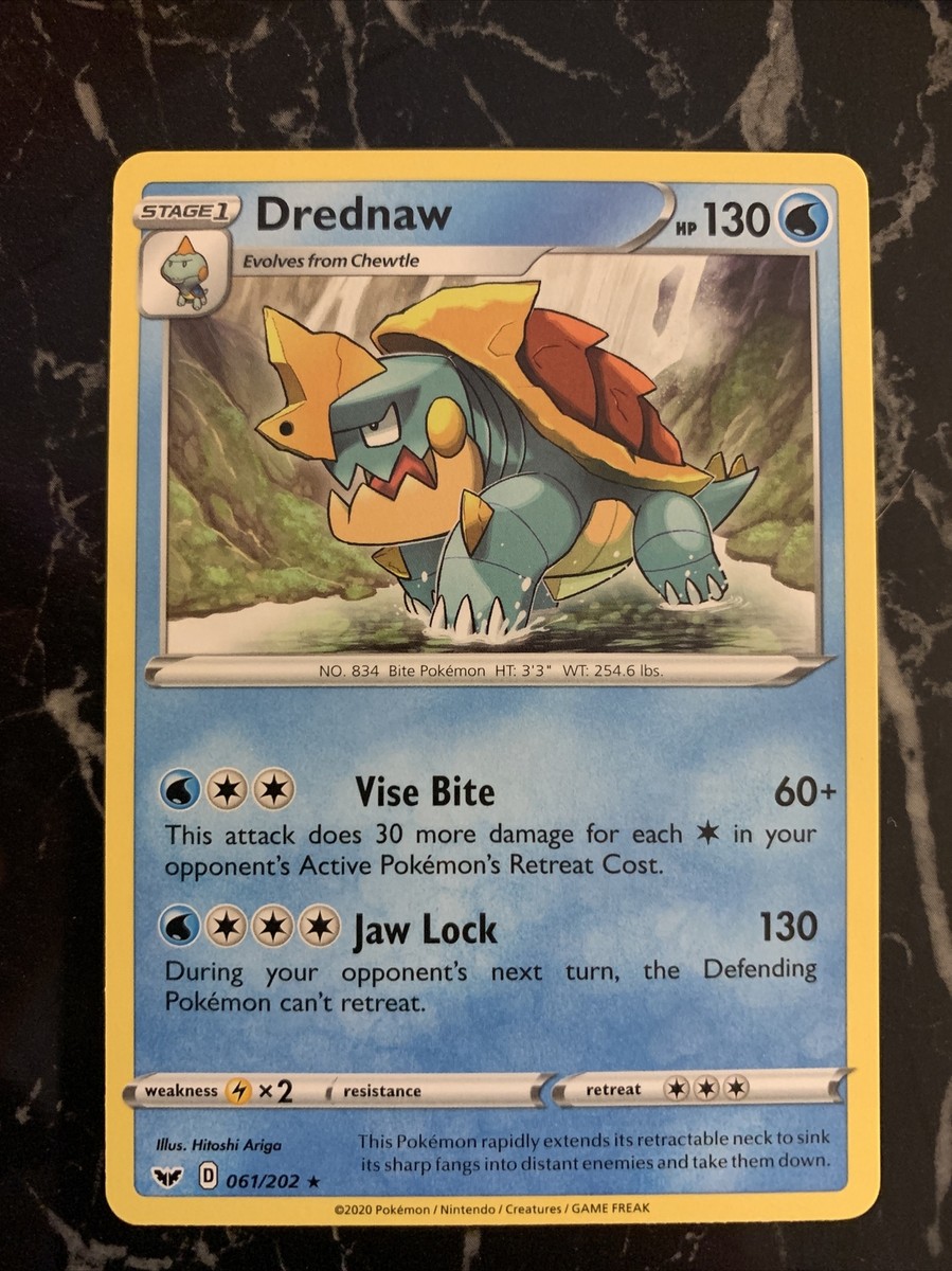 drednaw pokemon card price Vmax Set - VMAX 015/073 & Drednaw V 014/073 - Champions Path [Colorless][Colorless][Colorless][Colorless] Pokemon TCG Card - Drednaw