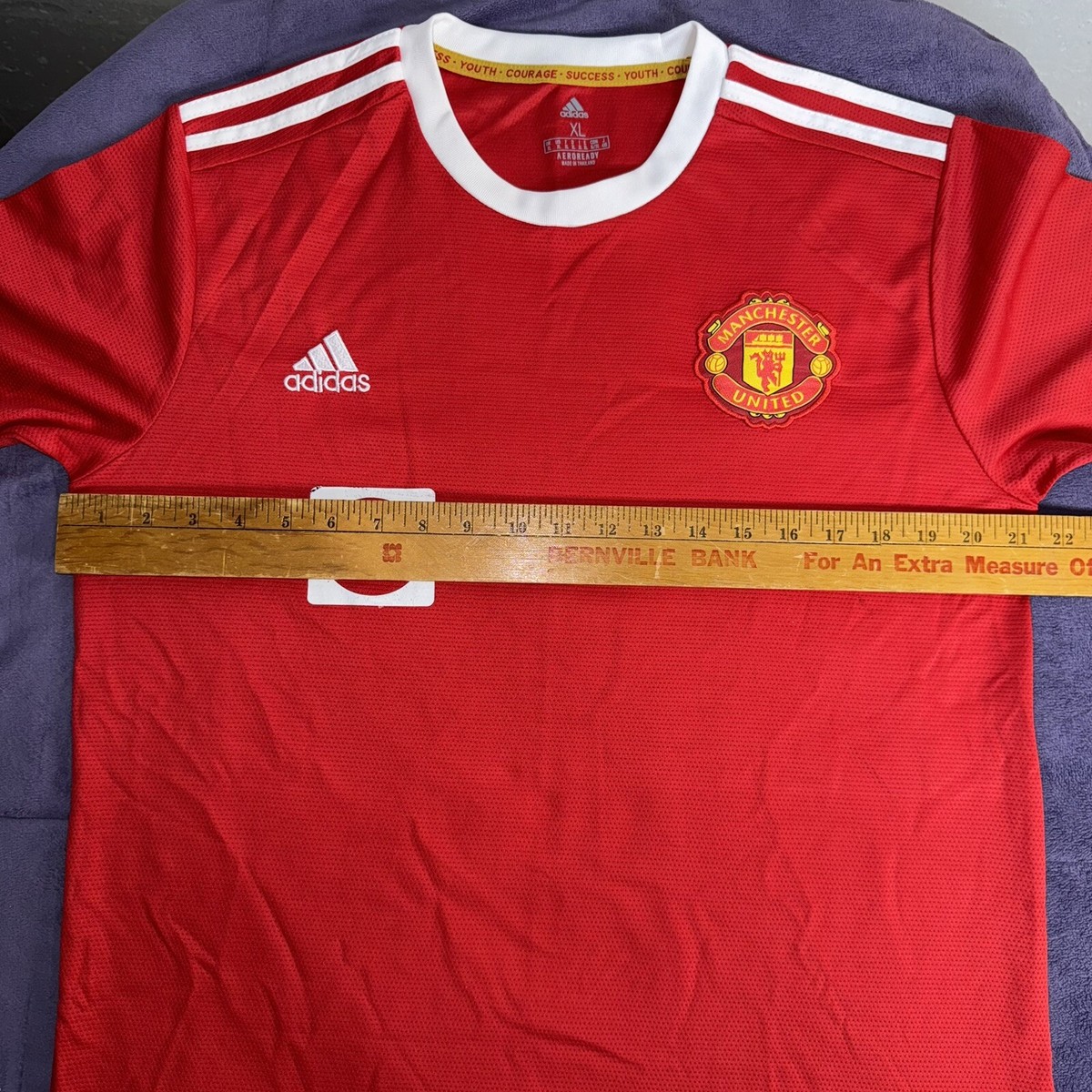 Manchester United 2021-22 Home Soccer Jersey Adidas FI5295