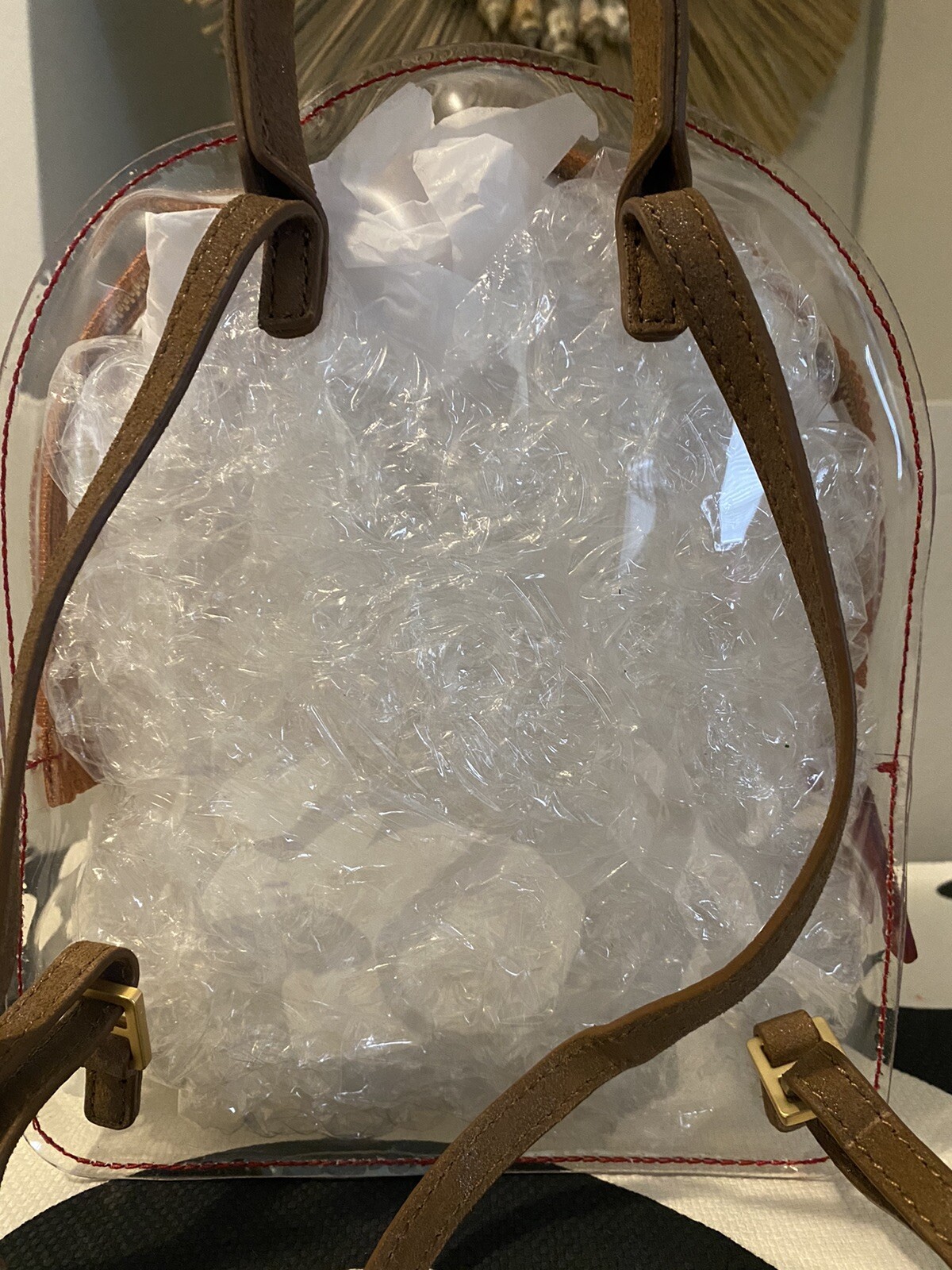 hammitt clear backpack- stadium backpack - clear … - image 2