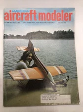 American Aircraft Modeler Magazine January 1974 R/C Pattern Ship Shrike