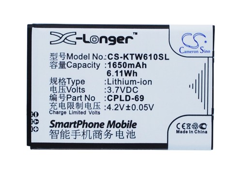 UK Battery for Coolpad 8809 CPLD-69 3.7V RoHS - 第 5/5 張圖片