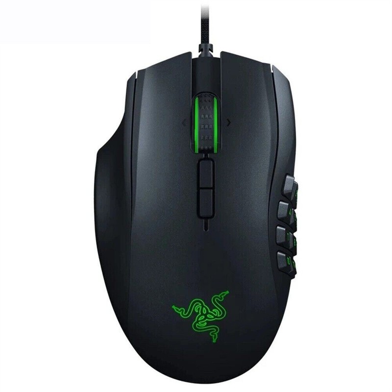 Razer Naga Left Handed MMO Edition Gaming Mouse with 12 Programmable Button