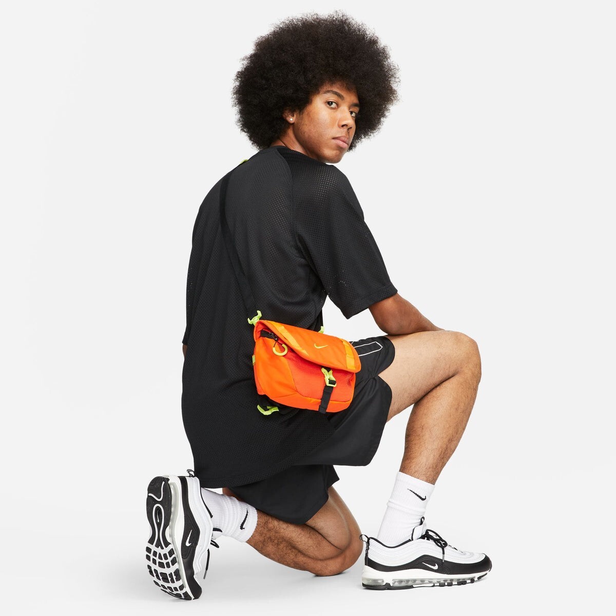 Nike Hike Fanny Pack 4 Litres Orange Black Volt DJ9681 819