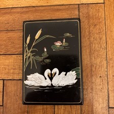 Swan and Reeds Vintage compact mirror handbag