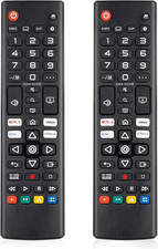  Pack of 2 Universal Remote for All LG Smart TV, Replacement Compatible All LG