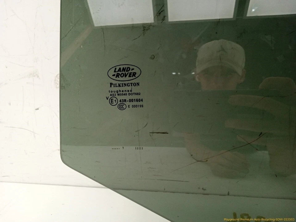 Land Rover LR2 Driver Left Rear Door Window Glass With Privacy Tint Fits 08-15 - Image 3 of 4