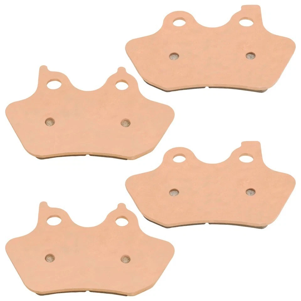 Pastillas de freno delanteras para Harley Davidson FLSTF FLSTFI Fat Boy aniversario 2000-2007 Foto 2 de 4