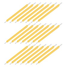  60pcs Filament LED Light Bulb Part 3V 120mA Hard Soft Filament 2700K Warm Light