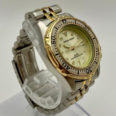 SEIKO ALBA AQUA GEAR V782-0160 Damenuhr Quarz 20BAR Wasserdicht