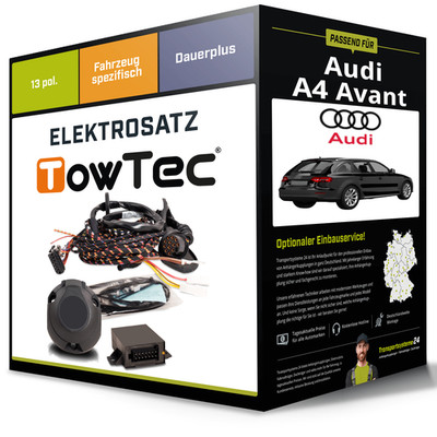 Elektrosatz 13-pol spezifisch für AUDI A4 Avant 04.2008-12.2015 NEU