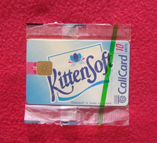 KITTENSOFT TOILET ROLLS ~ IRISH PHONECARD ~ VINTAGE 1997 ~ EIREANN ~ MINT SEALED
