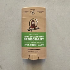 Dr. Squatch - Men's Natural Deodorant - Cool Fresh Aloe - 2.65oz