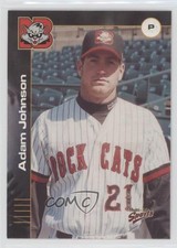 2001 Multi-Ad Sports New Britain Rock Cats Adam Johnson #13 0a2