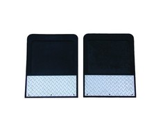Go Industries D70764set Diamond Tread Mud Flaps