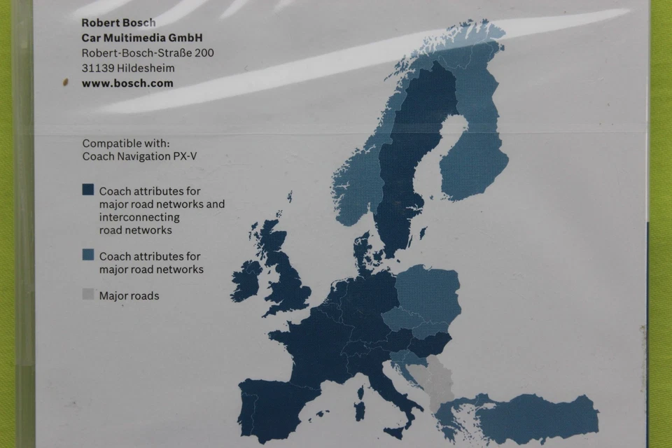 NEU DVD NAVIGATION SOFTWARE BOSCH COACH PX-V EUROPA EUROPE 2013 / 2014 BUS LKW - Bild 3 von 4