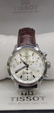 Image of Tissot 1853 PRC200 Chronograph Men's Watch T461 White Face