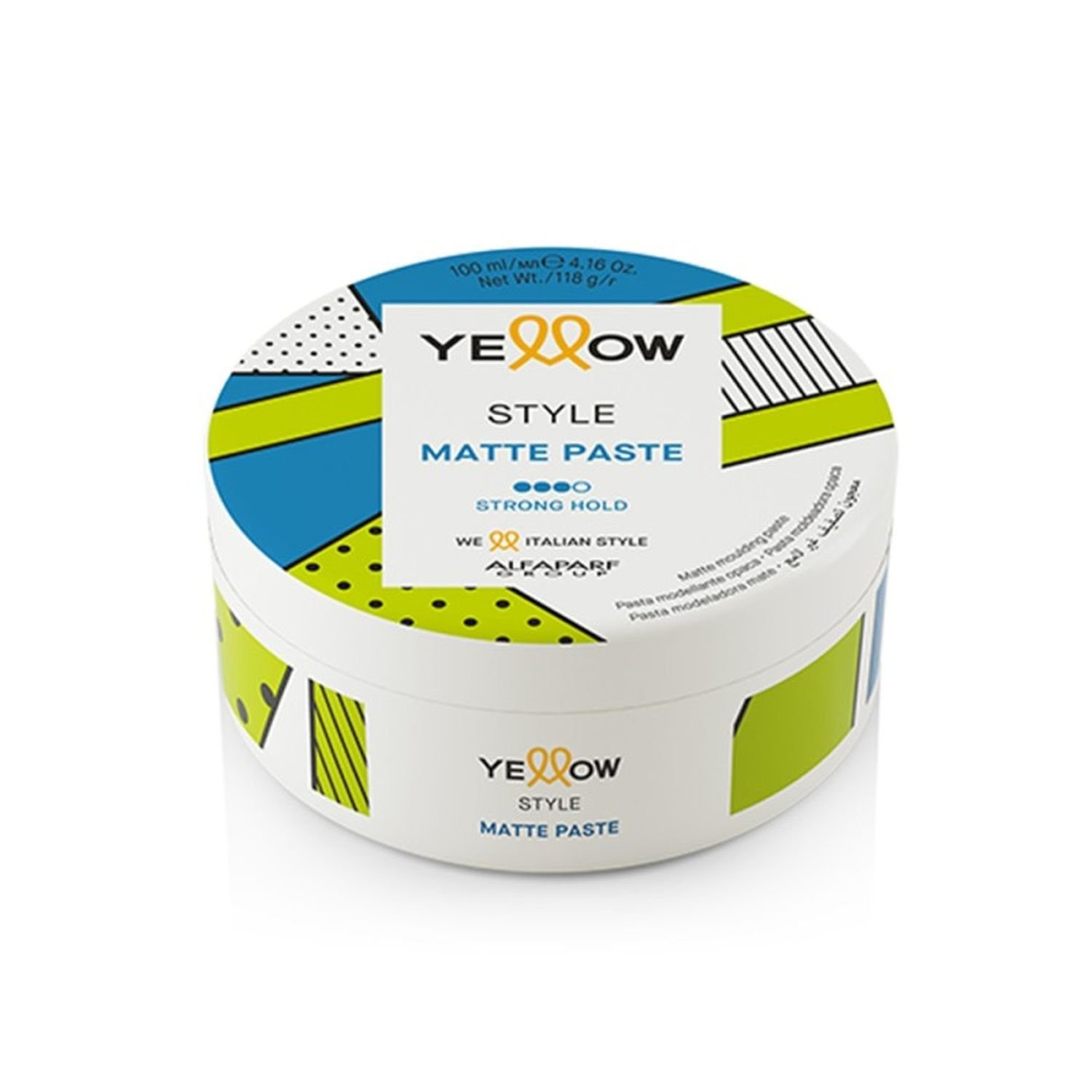 Yellow Professional Matte Paste 100ml | Pasta Opaca Tenuta Forte