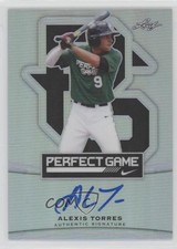2015 Leaf Metal Draft Perfect Game Metal Alexis Torres #BA-AT1 Auto 0f8