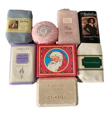 VINTAGE SOAP BUNDLE Including Chanel Egoiste Platinum Savon Soap Lady Manhattan