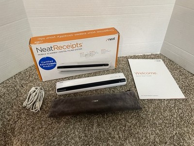 Neat Receipts Mobile Scanner + Digital Filing System NM-1000 / FREE SHIPPING !