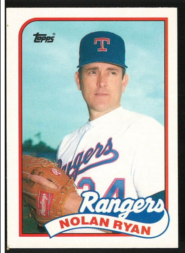 1989 Topps Traded Nolan Ryan #106T NM