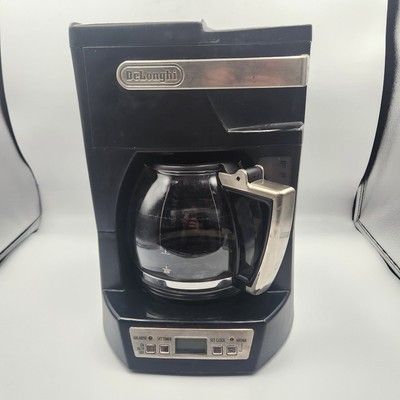 DeLonghi DCF212T 12 Cup Programmable Coffee Maker   Missing Filter Basket