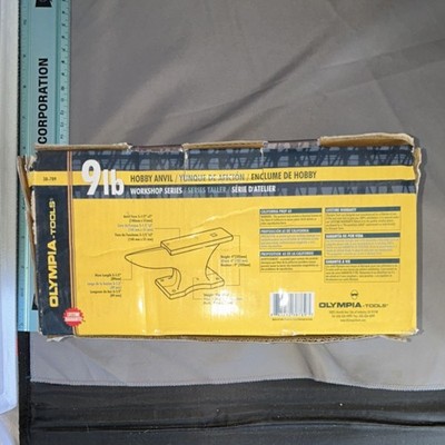 Olympia Tools 9 lb Hobby Anvil Workshop Series