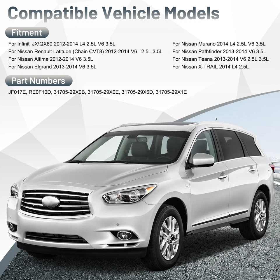 Valve Body CVT Transmission For 2012-14 Nissan Pathfinder Murano Elgrand JF017E— - Image 3 of 4