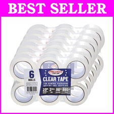 Professional Grade Packing Tape - 36 Rolls, 2" x 110yd