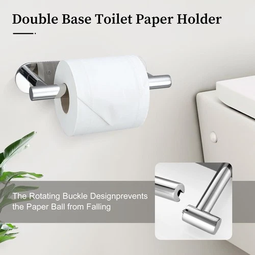 Stainless Steel Toilet Roll Holder - Picture 2 of 5