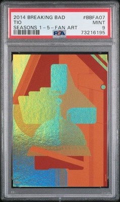 2014 Breaking Bad Cryptozoic #BBFA-07 TIO The Bell Seasons Fan Art - PSA 9 Mint