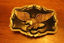 1983 American Eagle Belt Buckle By The Great American Buckle Co. #QD1243