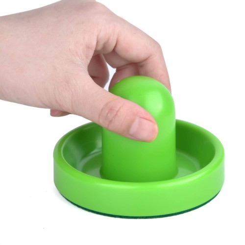 Air Hockey Pushers and Pucks, Air Hockey Paddles with Felt Bottoms, Goal Hand... - Picture 3 of 7