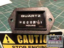 Hour Meter Clock for Mini Digger Dumper Excavator Showing 600 Hours