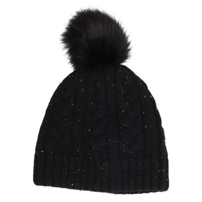 Dents, Bommelmütze, Größe: ONE SIZE, Schwarz, Damen #5mh