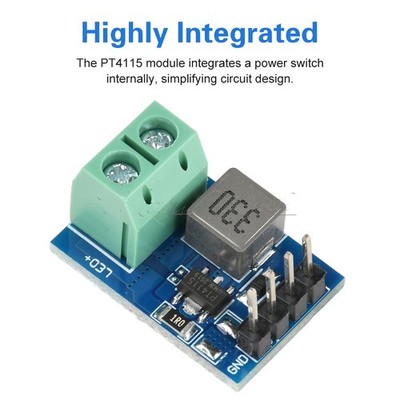 PT4115 Module 1-10S LED Constant Current Driver Output Module DC 12V PWM Dimming