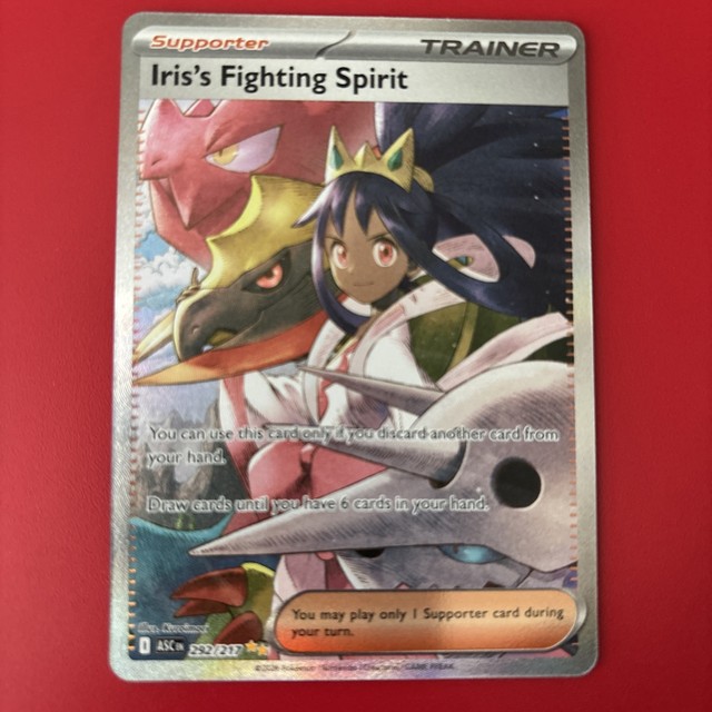 Iris's Fighting Spirit 292/217 Ascended Heroes Pokemon 