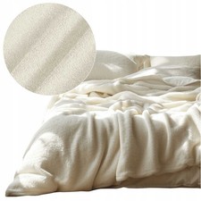 Bettwäsche 200x220 Frottee Baumwolle Warm Winter Bettbezug Kissenbezüge