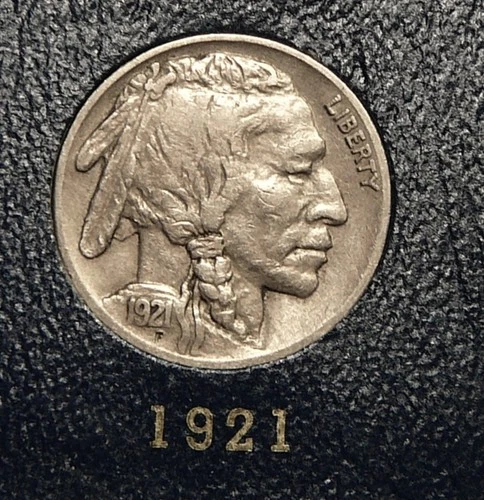 1921 Buffalo Nickel - XF  / Extra Fine  (SB)