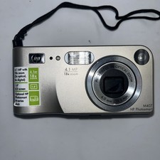 HP PhotoSmart M407 4.1MP Digital Camera - Silver NOT WORKING See Description